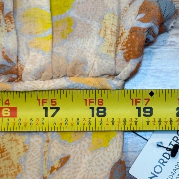 NWT Joie Uma Halter Neck Silk Minidress Apricot Buff Multi - Picture 12 of 12